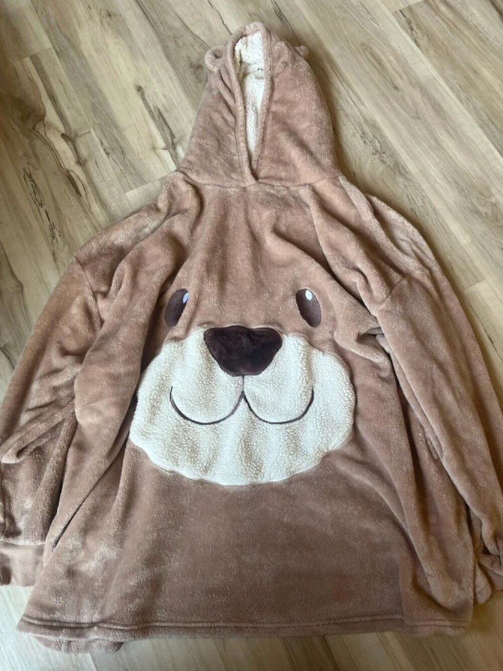 Max Fashion fuzzy hooded nightdress